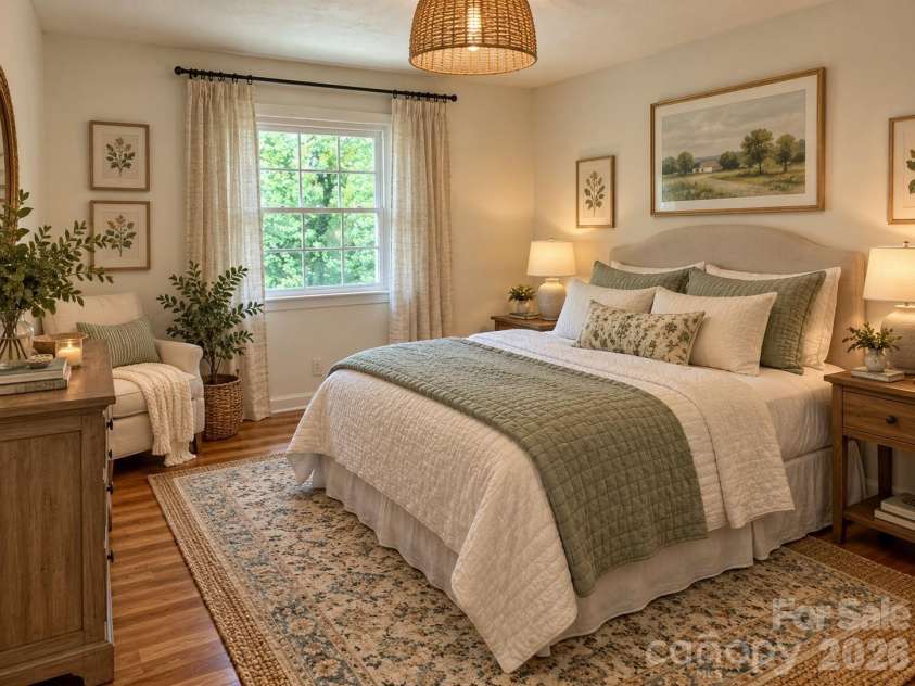 845 Cherokee Place, Lenoir, NC 28645.  MLS# CAR4425267, YatesRealty ID 32314. Furnished with AI generated decor