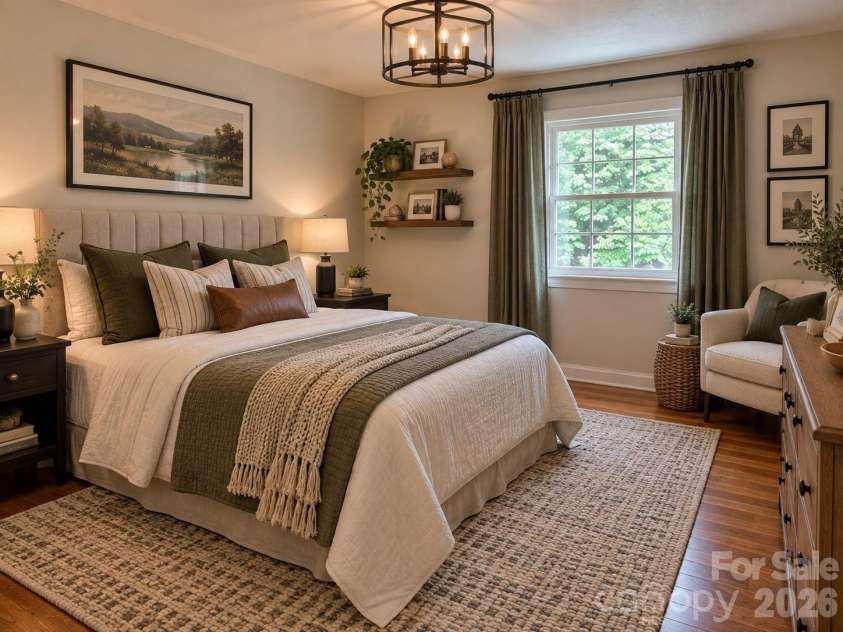 845 Cherokee Place, Lenoir, NC 28645.  MLS# CAR4425267, YatesRealty ID 32314. Furnished with AI generated decor