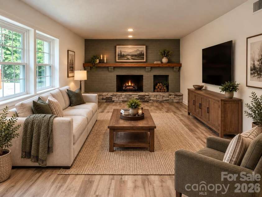 845 Cherokee Place, Lenoir, NC 28645.  MLS# CAR4425267, YatesRealty ID 32314. Photo enhanced with decor
