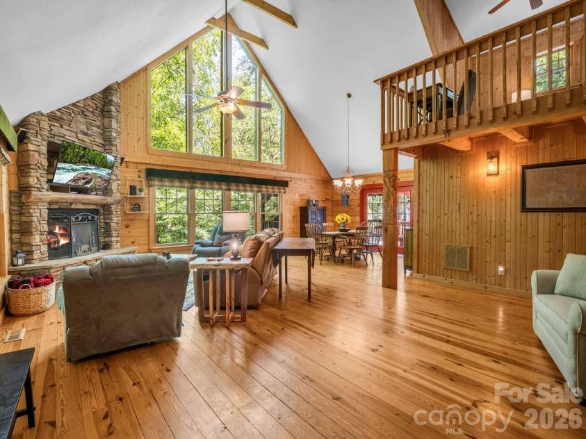 136 Dalton Court, Lake Lure, NC 28746.  MLS# CAR4389045, YatesRealty ID 32321. 