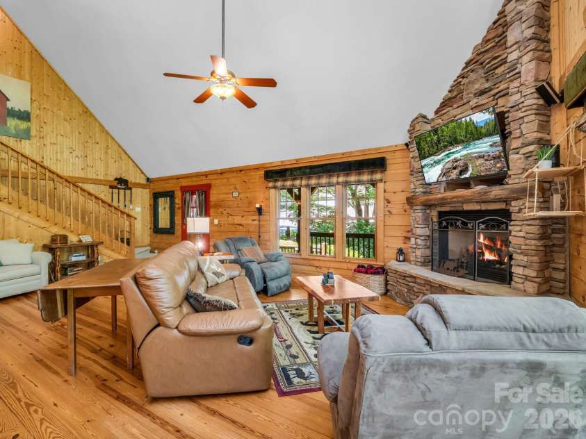 136 Dalton Court, Lake Lure, NC 28746.  MLS# CAR4389045, YatesRealty ID 32321. 