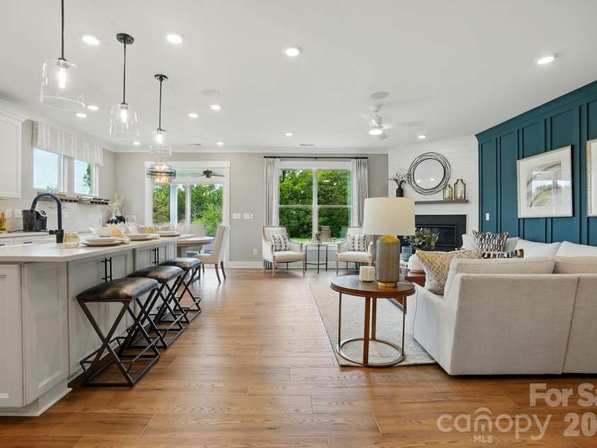 1022 Heritage Pointe, Indian Trail, NC 28079.  MLS# CAR4396519, YatesRealty ID 32322. Open Floorplan