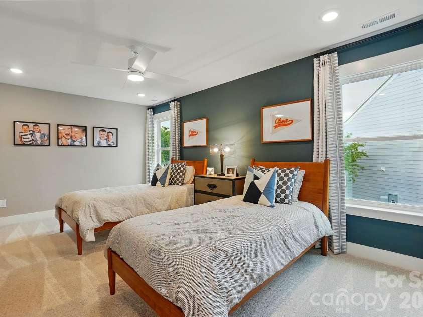 1022 Heritage Pointe, Indian Trail, NC 28079.  MLS# CAR4396519, YatesRealty ID 32322. Upper level bedroom