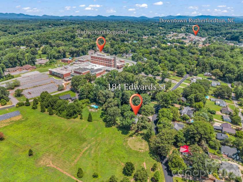 184 Edwards Street, Rutherfordton, NC 28139.  MLS# CAR4396063, YatesRealty ID 32340. 