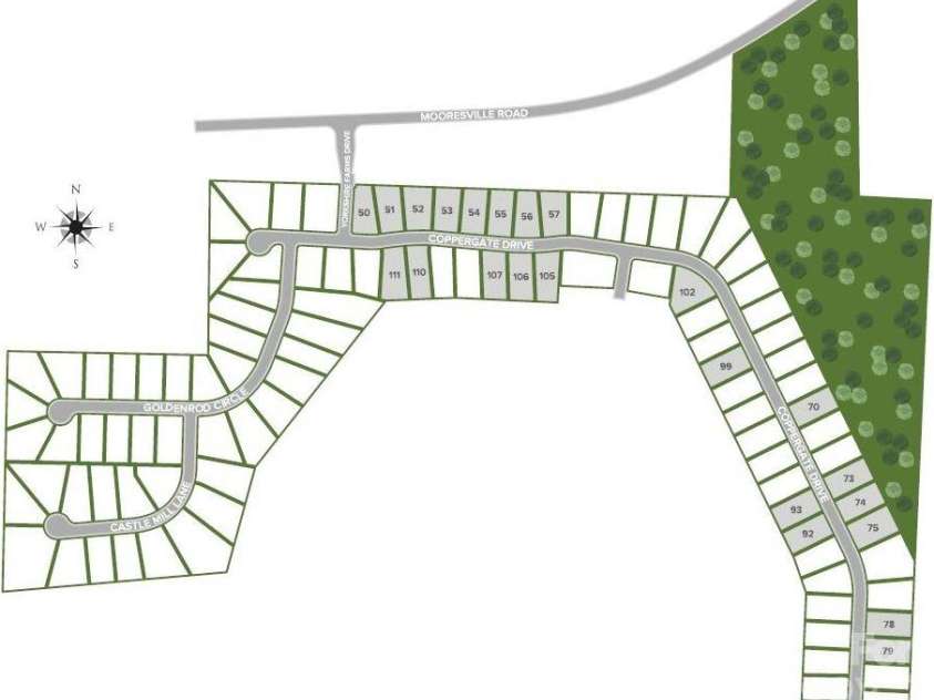 1105 Coppergate Drive, Salisbury, NC 28147.  MLS# CAR4292930, YatesRealty ID 32348. 