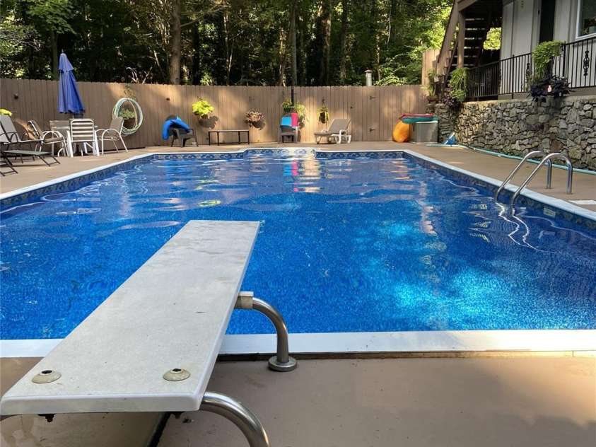 16 Canterbury Drive, Arden, NC 28704.  MLS# CAR4396207, YatesRealty ID 32349. Pool while uncovered and open