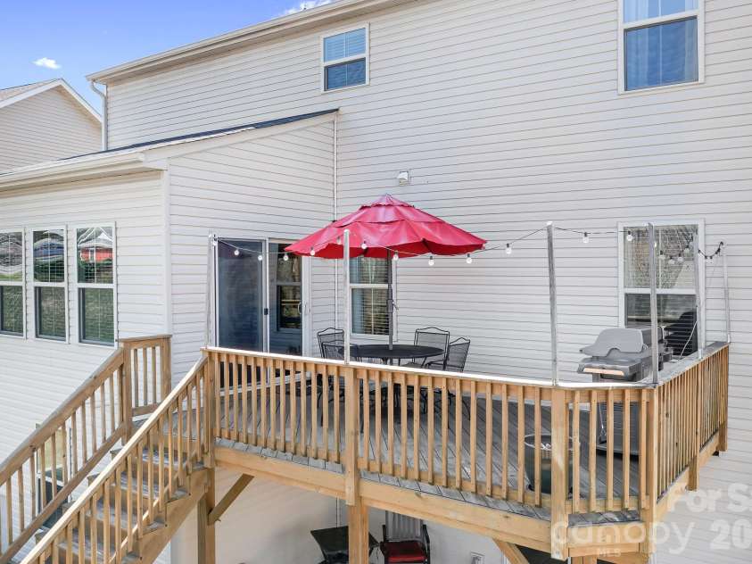 7217 Kenyon Drive, Denver, NC 28037.  MLS# CAR4316332, YatesRealty ID 3235. Back deck 