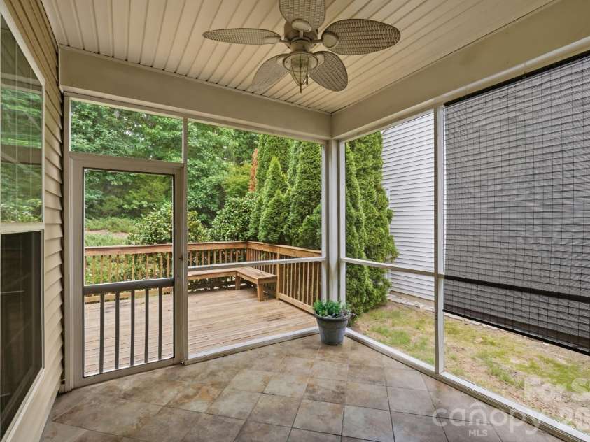 2147 Ashley River Road, Waxhaw, NC 28173.  MLS# CAR4394874, YatesRealty ID 32350. Covered Back Porch