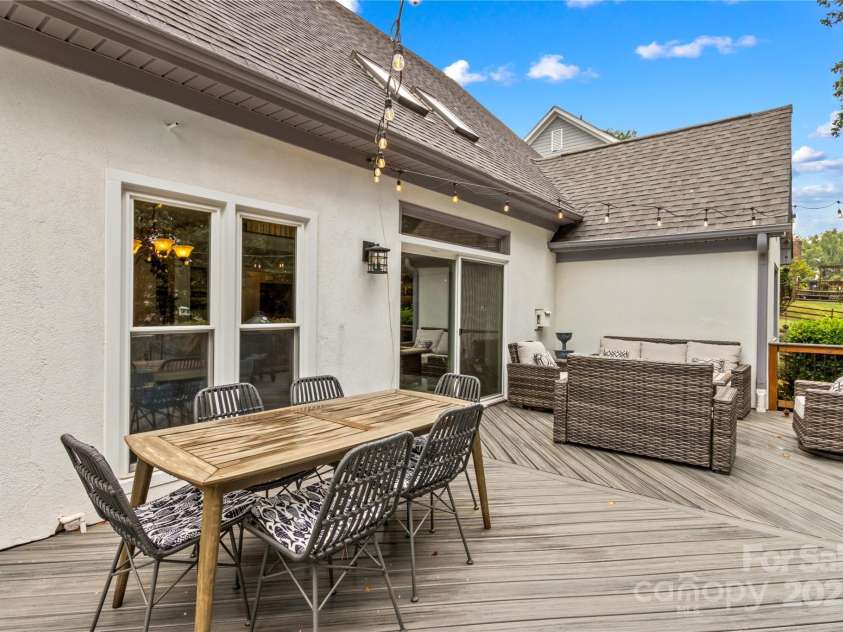 586 Highland Ridge Road, Mooresville, NC 28115.  MLS# CAR4287647, YatesRealty ID 32354. Another view of new Deck