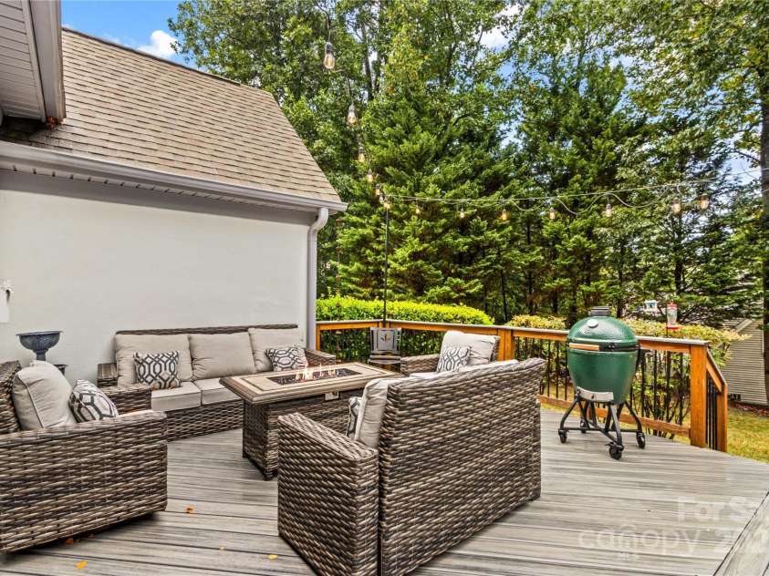 586 Highland Ridge Road, Mooresville, NC 28115.  MLS# CAR4287647, YatesRealty ID 32354. Relax on your Updated Deck