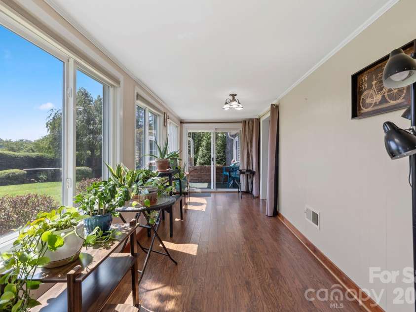 71 Laurel Mountain Road, Brevard, NC 28712.  MLS# CAR4370295, YatesRealty ID 32354. Enclosed front porch