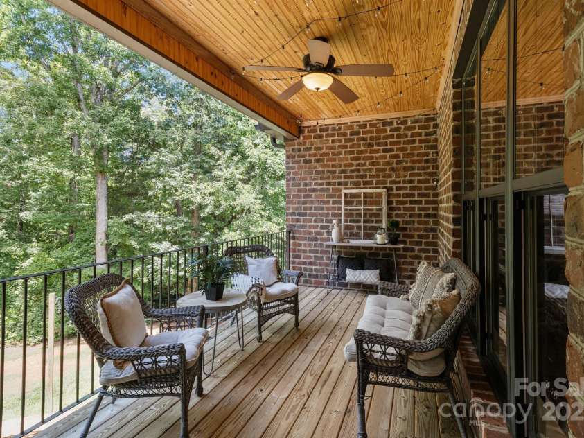 2341 Shiny Leaf Drive, Denver, NC 28037.  MLS# CAR4267140, YatesRealty ID 32355. Main Level Covered deck