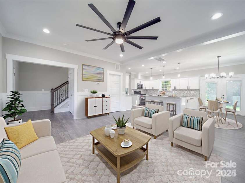 4739 Whispering Oaks Drive, Charlotte, NC 28213.  MLS# CAR4208836, YatesRealty ID 3236. Photo representative similar build virtually staged