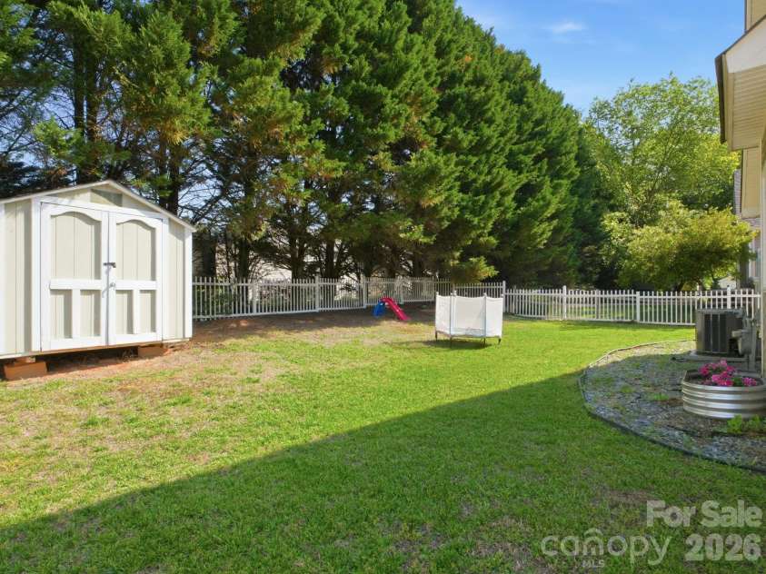 12519 Twelvetrees Lane, Huntersville, NC 28078.  MLS# CAR4375770, YatesRealty ID 32361. Backyard/Storage Shed Included