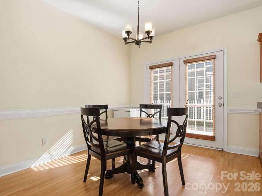 12519 Twelvetrees Lane, Huntersville, NC 28078.  MLS# CAR4375770, YatesRealty ID 32361. Dining Area
