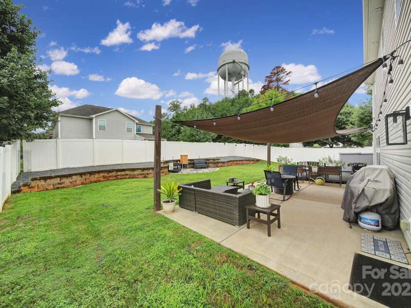 1156 Wagner Avenue, Fort Mill, SC 29715.  MLS# CAR4286856, YatesRealty ID 32368. Back Patio