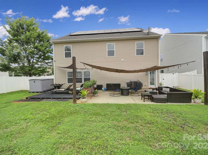 1156 Wagner Avenue, Fort Mill, SC 29715.  MLS# CAR4286856, YatesRealty ID 32368. Back Yard