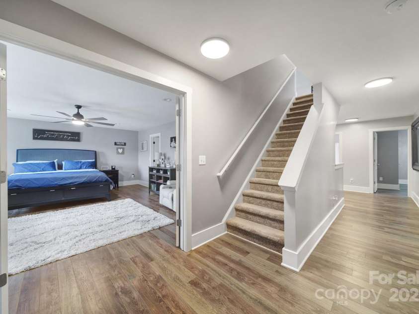 1156 Wagner Avenue, Fort Mill, SC 29715.  MLS# CAR4286856, YatesRealty ID 32368. Stairway to 3rd floor