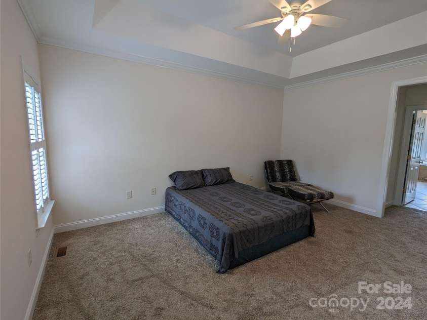 5916 Meadowmere Drive, Monroe, NC 28110.  MLS# CAR4142140, YatesRealty ID 3237. Primary Bedroom