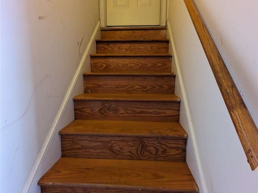 5916 Meadowmere Drive, Monroe, NC 28110.  MLS# CAR4142140, YatesRealty ID 3237. Staircase to FROG