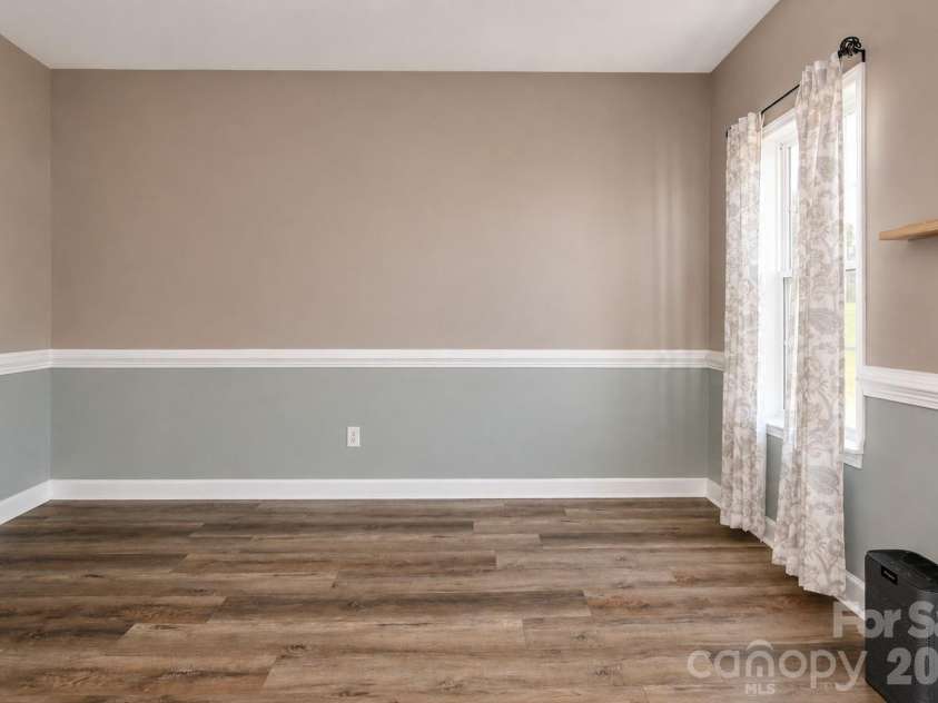 1034 Arrowhead Drive, Concord, NC 28025.  MLS# CAR4394849, YatesRealty ID 32388. Dining room