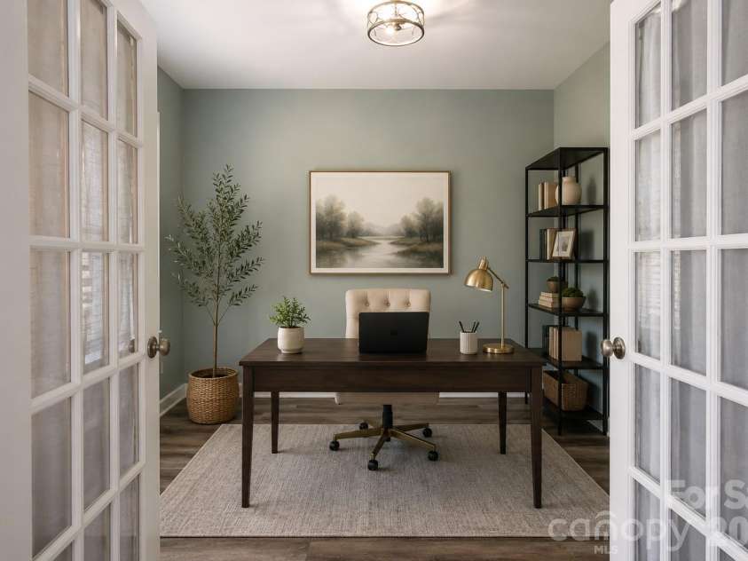 1034 Arrowhead Drive, Concord, NC 28025.  MLS# CAR4394849, YatesRealty ID 32388. Virtually Staged Office