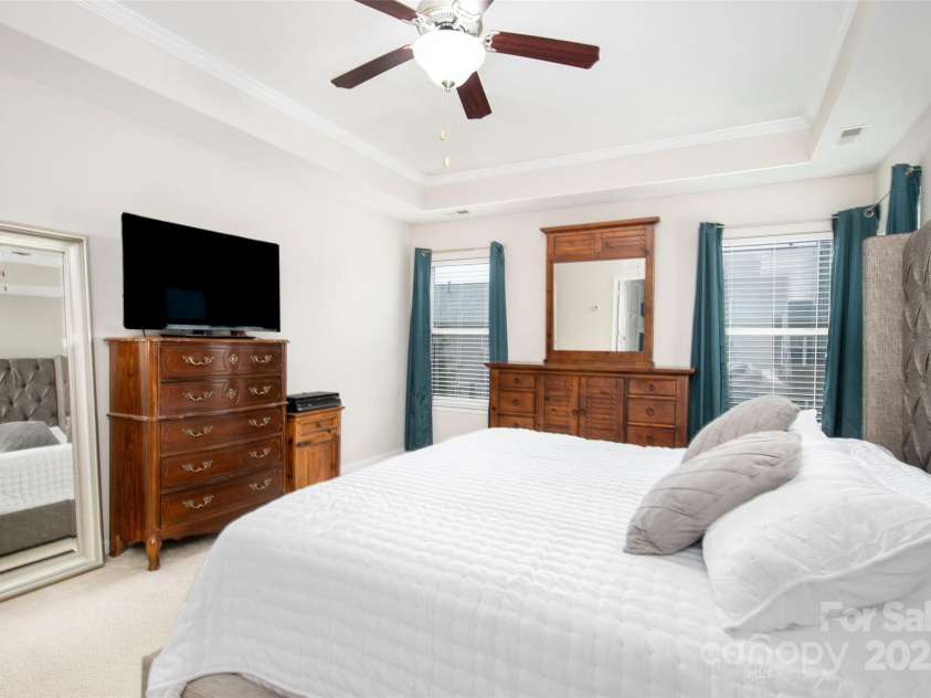 128 Millen Drive, Mooresville, NC 28115.  MLS# CAR4234778, YatesRealty ID 32390. Primary bedroom