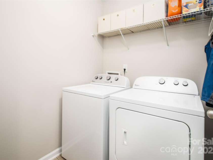 128 Millen Drive, Mooresville, NC 28115.  MLS# CAR4318597, YatesRealty ID 32390. Laundry area