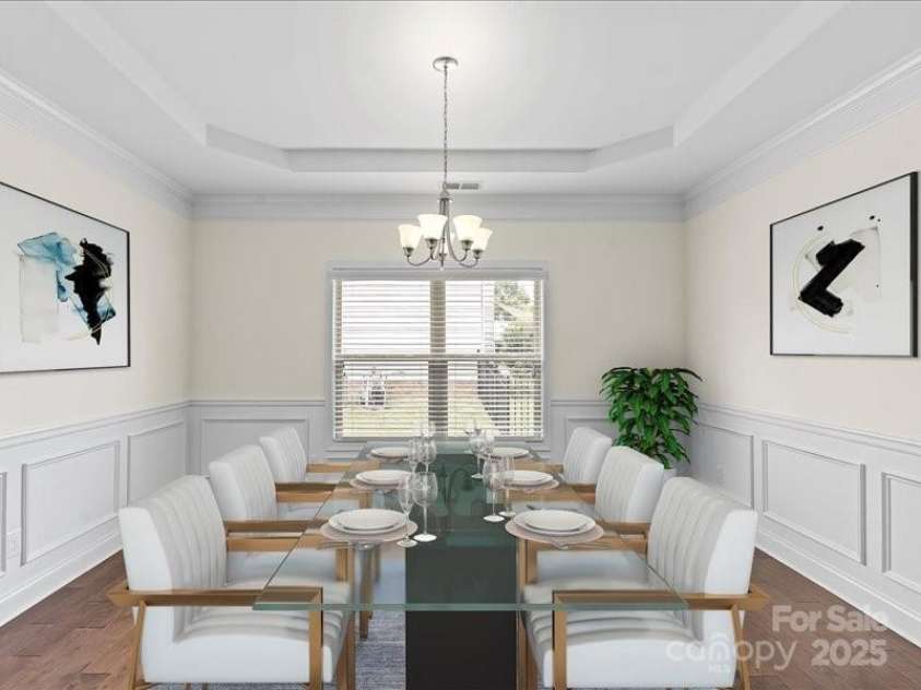 1011 Potomac Road, Indian Trail, NC 28079.  MLS# CAR4253681, YatesRealty ID 32392. Virtually Enhanced Formal Living Room