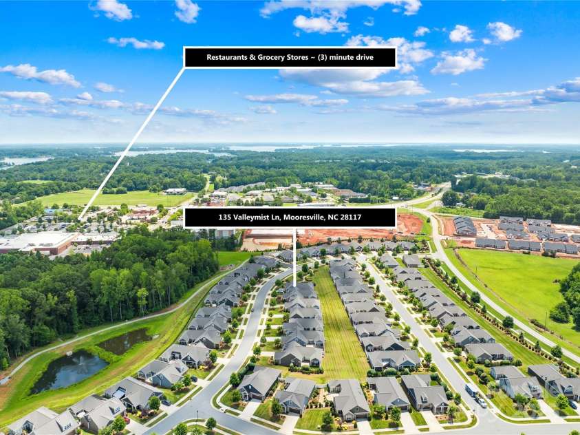 135 Valleymist Lane, Mooresville, NC 28117.  MLS# CAR4278379, YatesRealty ID 32395. 