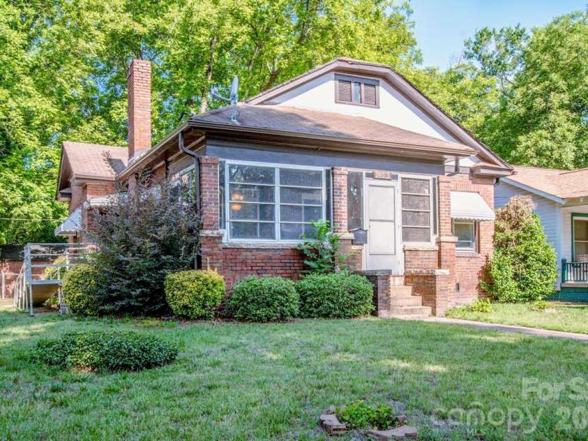 801 4th Street, Spencer, NC 28159.  MLS# CAR4392657, YatesRealty ID 32398. Front Exterior – Corner Lot