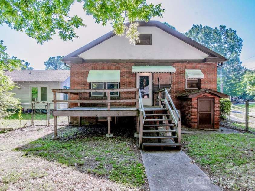 801 4th Street, Spencer, NC 28159.  MLS# CAR4392657, YatesRealty ID 32398. Rear Exterior