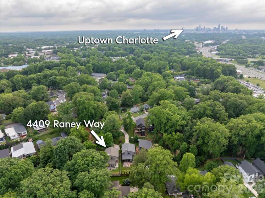 4409 Raney Way, Charlotte, NC 28205.  MLS# CAR4386355, YatesRealty ID 32399. 