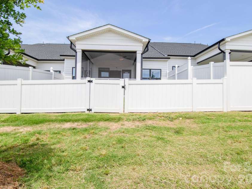 7019 Old Evergreen Parkway, Indian Trail, NC 28079.  MLS# CAR4390679, YatesRealty ID 32405. Fenced back yard for privacy!  