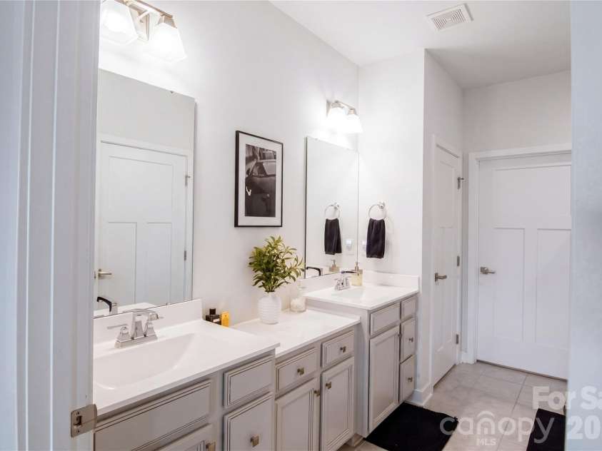 7019 Old Evergreen Parkway, Indian Trail, NC 28079.  MLS# CAR4390679, YatesRealty ID 32405. Primary Bath with walk-in large closet!
