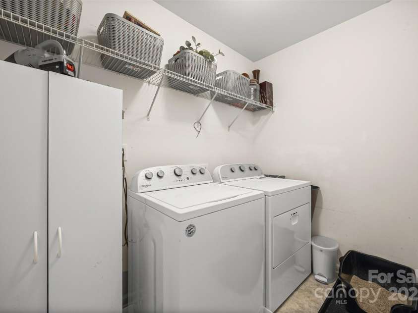 409 Garden Grove Road, Fort Mill, SC 29708.  MLS# CAR4290523, YatesRealty ID 32408. Upstairs laundry room