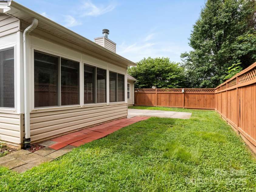 42 Morning Mist Road, Fletcher, NC 28732.  MLS# CAR4292025, YatesRealty ID 32410. Level and fenced backyard