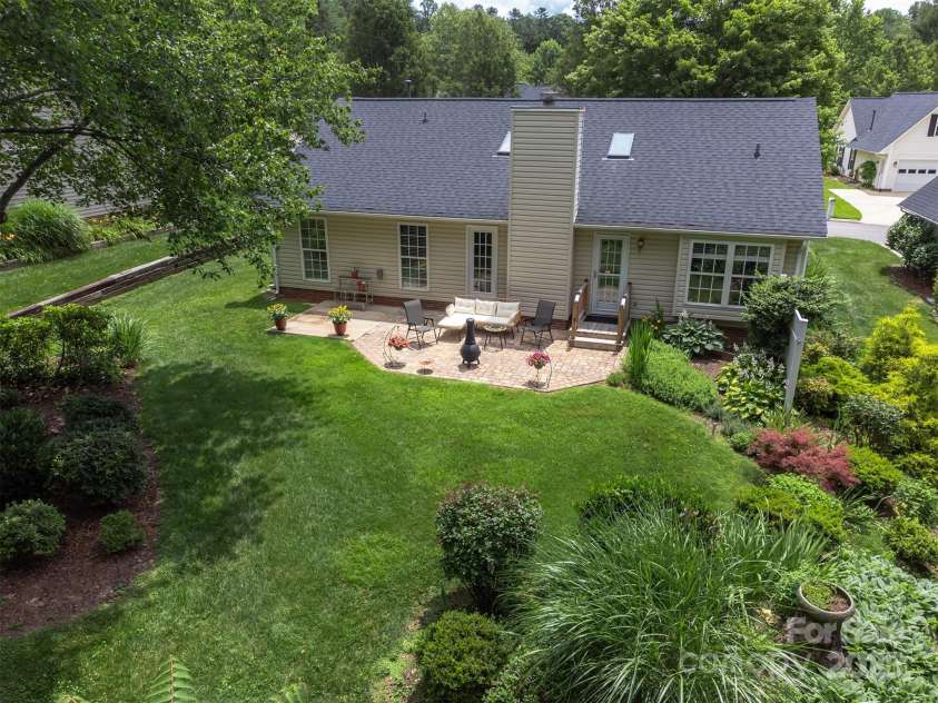 330 Stonehollow Road, Fletcher, NC 28732.  MLS# CAR4271829, YatesRealty ID 32415. Beautifully maintained backyard!