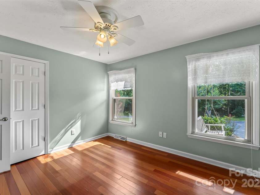 2423 Warrior Fork Trail, Morganton, NC 28655.  MLS# CAR4285223, YatesRealty ID 32420. Front bedroom, center of home