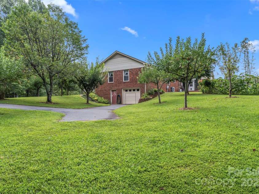 2423 Warrior Fork Trail, Morganton, NC 28655.  MLS# CAR4285223, YatesRealty ID 32420. View of drive-in / walk out basement access.