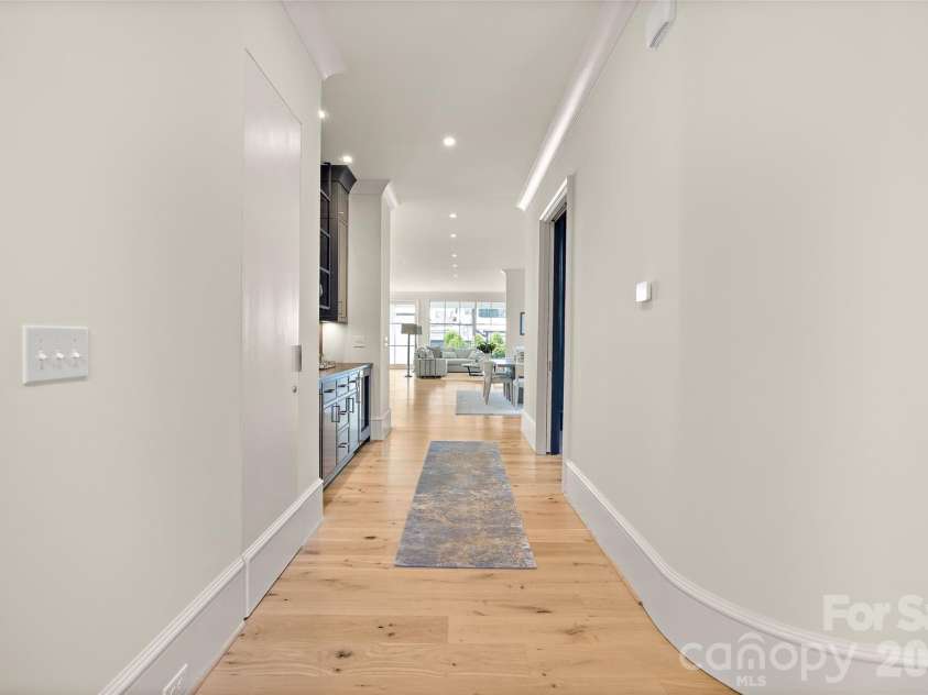 1932 8th Street, Charlotte, NC 28204.  MLS# CAR4388746, YatesRealty ID 32421. Hallway