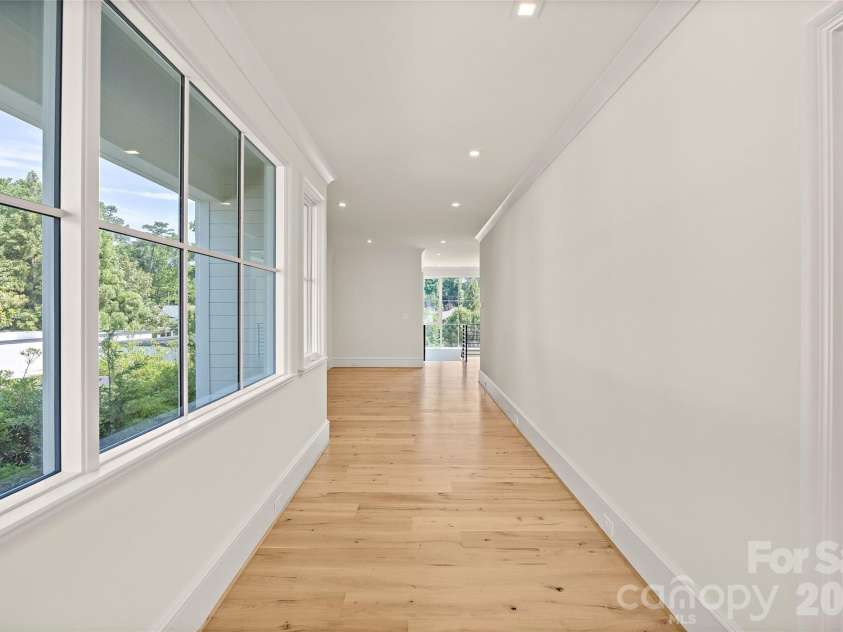 1932 8th Street, Charlotte, NC 28204.  MLS# CAR4388746, YatesRealty ID 32421. Upstairs Hallway