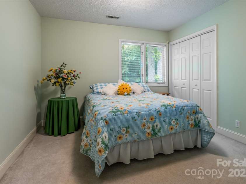 25 Weston Heights Drive, Asheville, NC 28803.  MLS# CAR4285922, YatesRealty ID 32421. Bedroom three