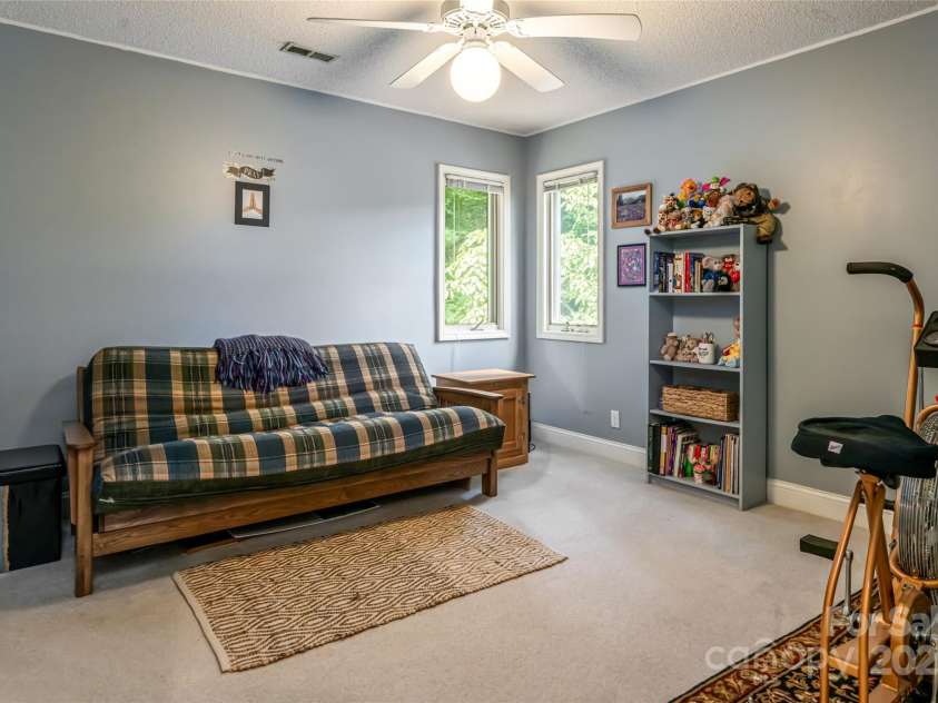 25 Weston Heights Drive, Asheville, NC 28803.  MLS# CAR4285922, YatesRealty ID 32421. Bedroom two