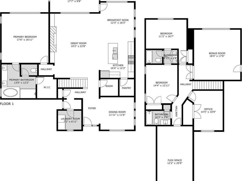 3826 Dahlia Drive, Harrisburg, NC 28075.  MLS# CAR4292073, YatesRealty ID 32429. 