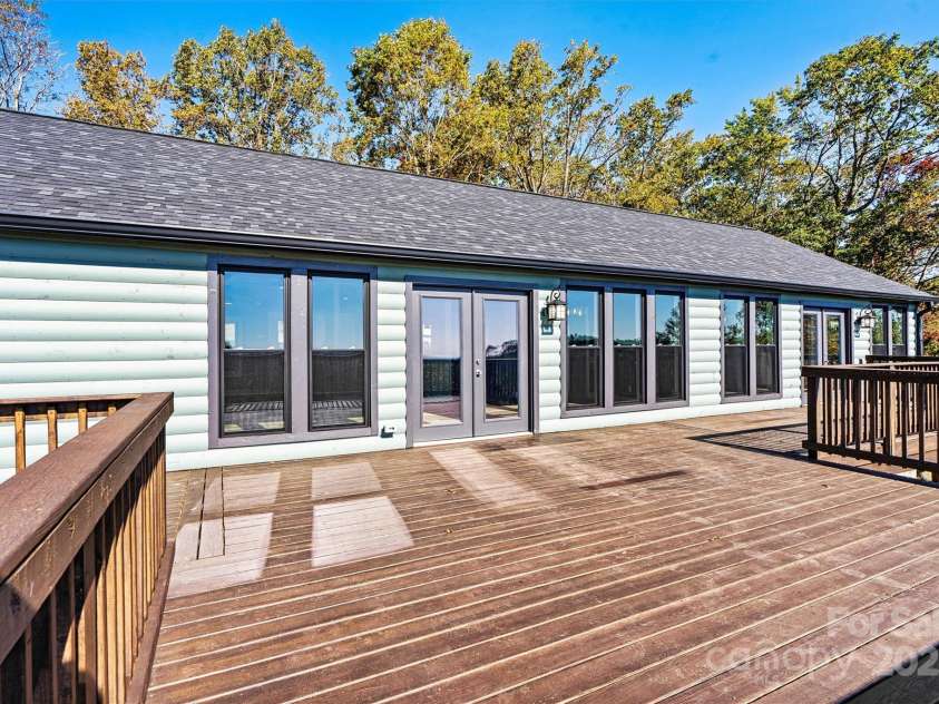 6230 Pine Ridge Drive, Connelly Springs, NC 28612.  MLS# CAR4194799, YatesRealty ID 3243. So much room for outdoor furniture, fire pit, grill, etc.