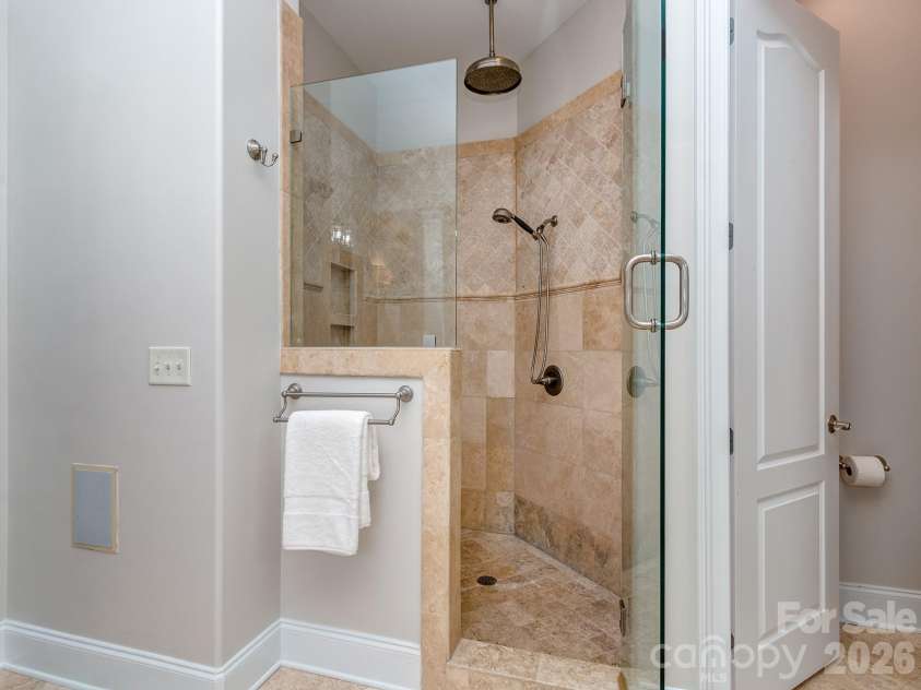 8208 Wingard Road, Waxhaw, NC 28173.  MLS# CAR4289721, YatesRealty ID 32439. Primary Shower w/ Rain Head