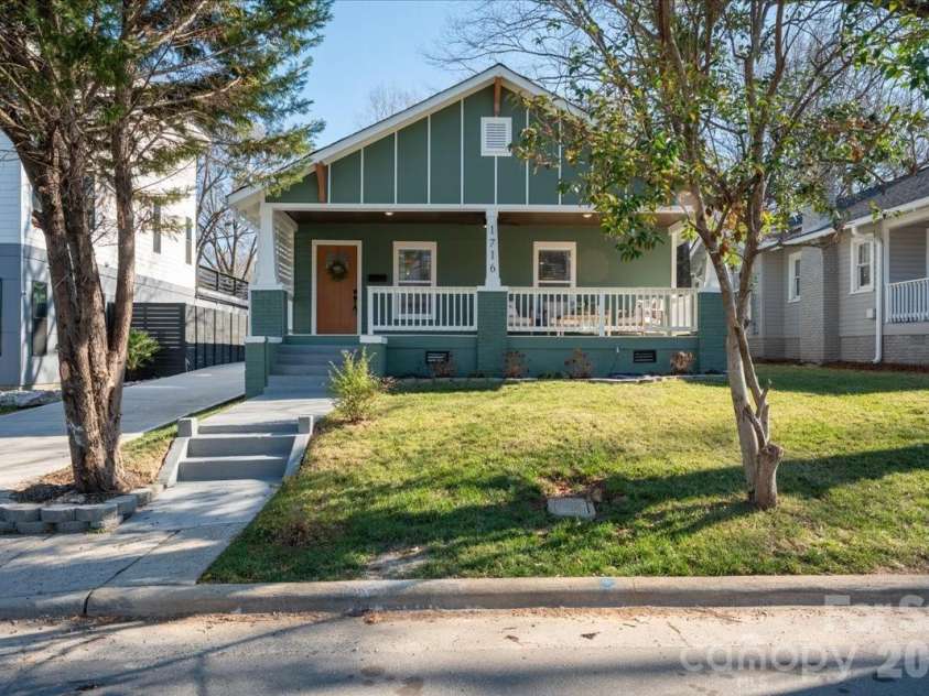 1716 Umstead Street, Charlotte, NC 28205.  MLS# CAR4334923, YatesRealty ID 3244. 