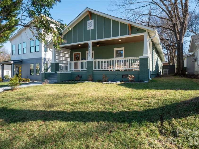 1716 Umstead Street, Charlotte, NC 28205.  MLS# CAR4334923, YatesRealty ID 3244. 