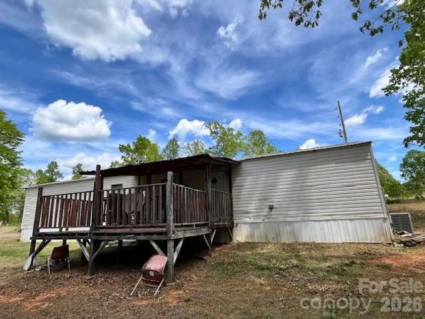 6702 Gold Mine Road, Morganton, NC 28655.  MLS# CAR4371816, YatesRealty ID 32442. Back Deck